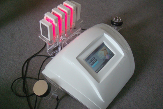 Lipo Laser zayıflama makine renkli ekran ile eriterek multipolar RF yağ